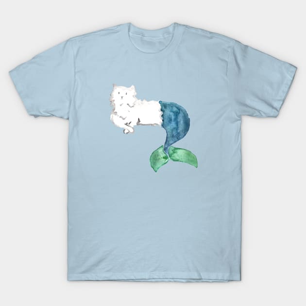 merkitten T-Shirt by thegirlaquatic